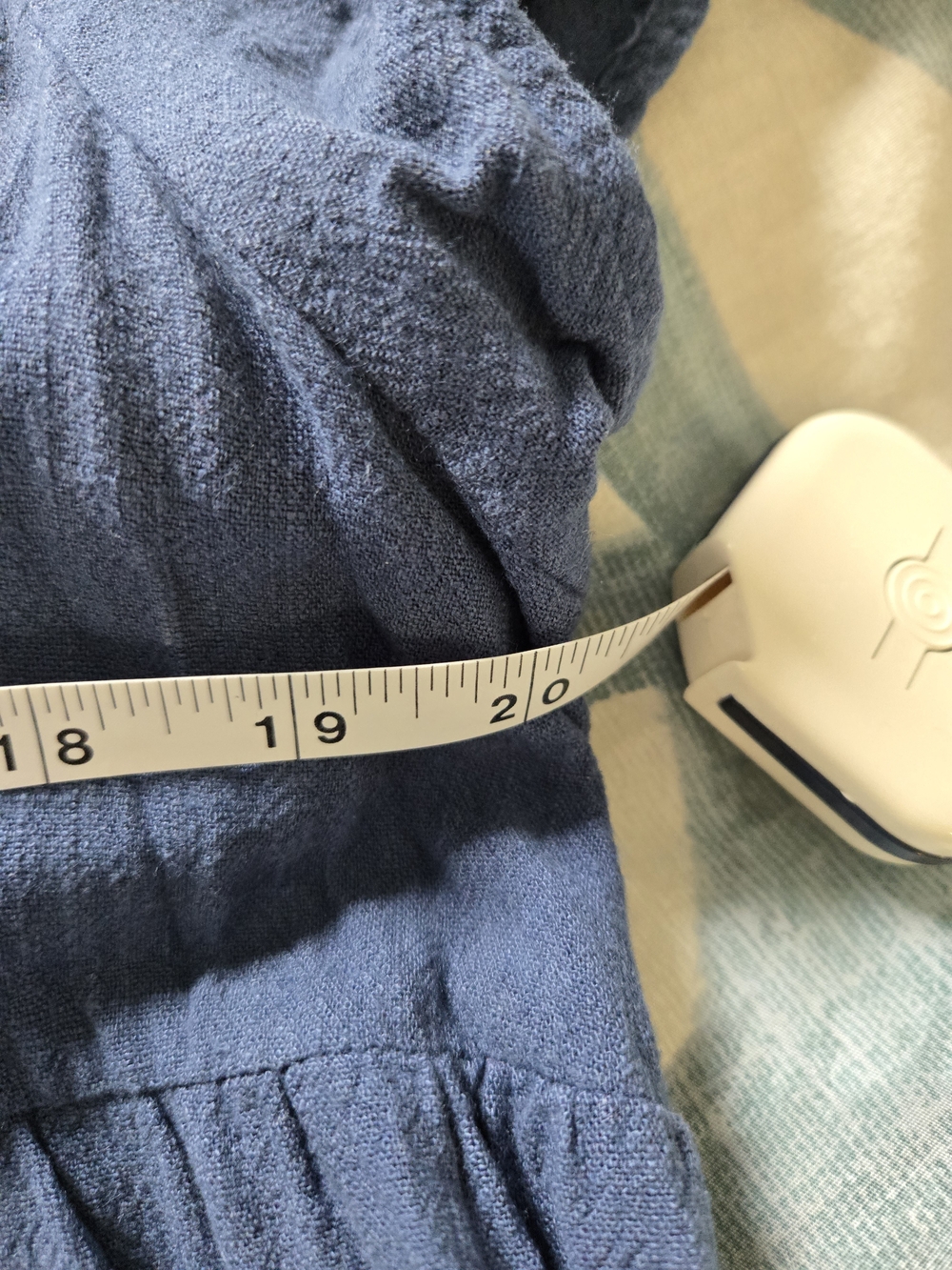 NATURAL LIFE Teal Blue V-Neck Jumpsuit - Picture 8 of 11
